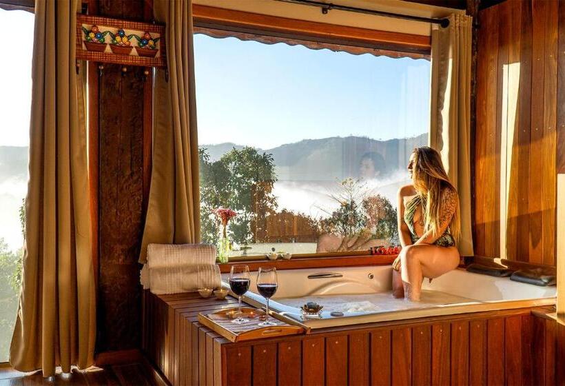 اتاق استاندارد با وان آب گرم, Pousada Remorini