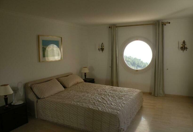 חדר סטנדרט נוף לים, Chambre Vue Feérique Panoramique Calme Piscine Xxl