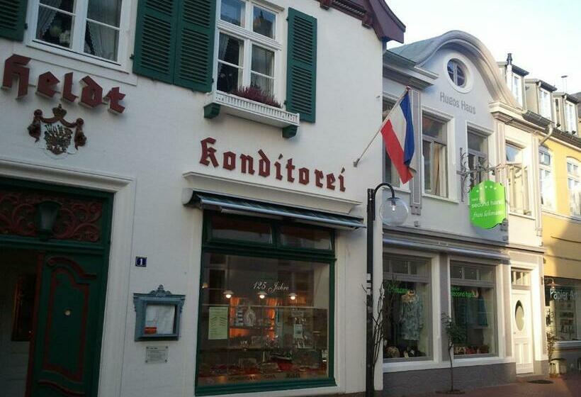 Апартаменты Комфорт 1 Спальня, Apartments Im Kaffeehaus Heldt