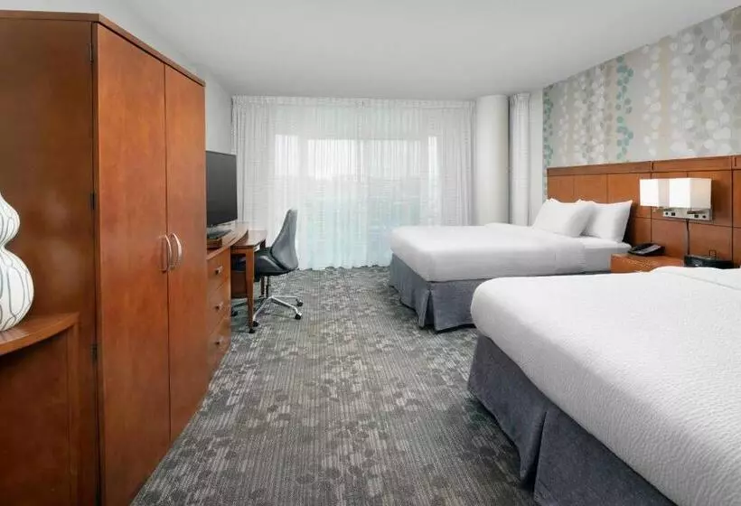 اتاق استاندارد با چشم‌انداز شهر, Courtyard By Marriott Ocean City Oceanfront
