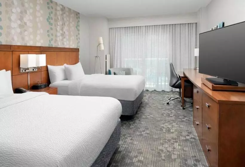 اتاق استاندارد با چشم‌انداز شهر, Courtyard By Marriott Ocean City Oceanfront