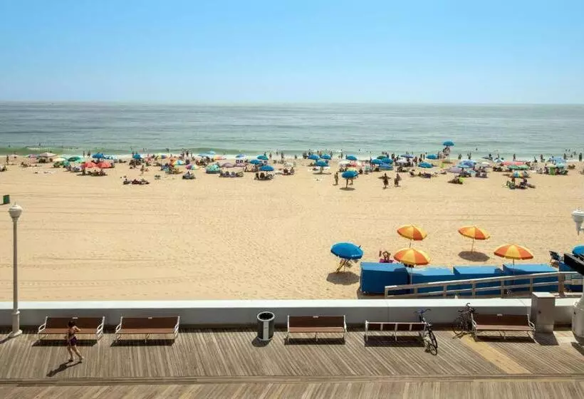 اتاق استاندارد با بالکن و چشم‌انداز دریا, Courtyard By Marriott Ocean City Oceanfront