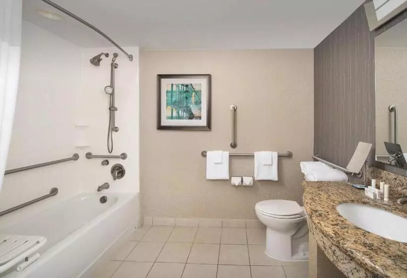 اتاق استاندارد با تخت بزرگ, Courtyard By Marriott Ocean City Oceanfront