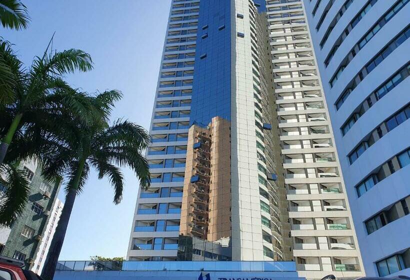 海の見える1ベッドルームアパートメント, Flat Beach Class Internacional