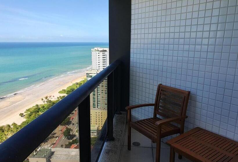 海の見える1ベッドルームアパートメント, Flat Beach Class Internacional