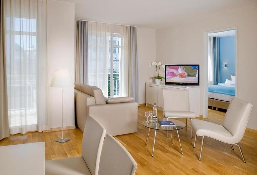 דירת חדר, Nymphe Strandhotel & Apartments