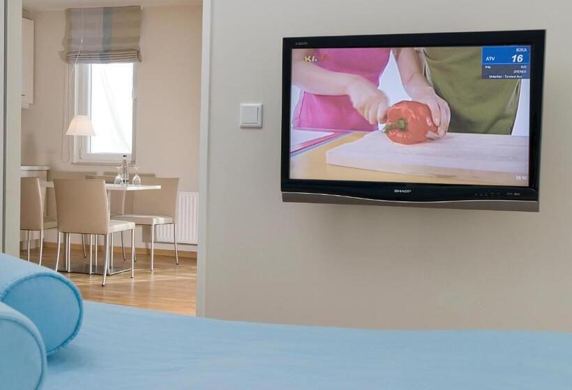 דירת חדר, Nymphe Strandhotel & Apartments