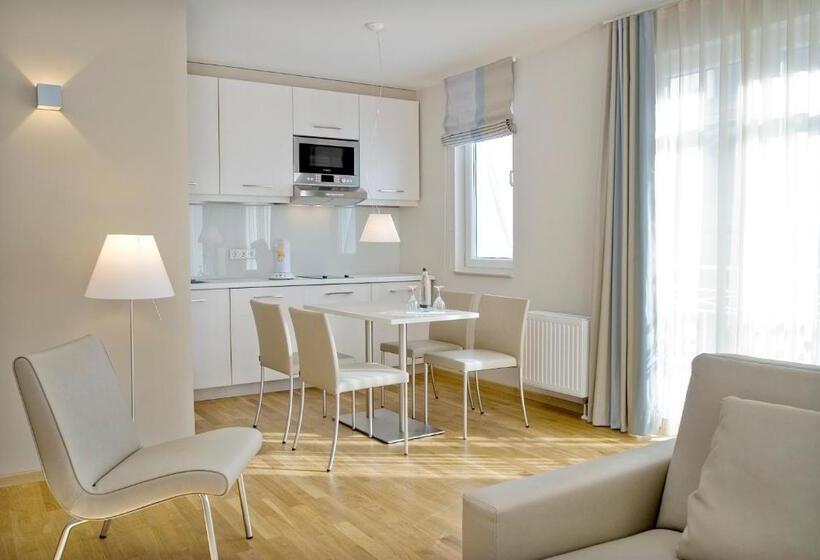 דירת חדר, Nymphe Strandhotel & Apartments