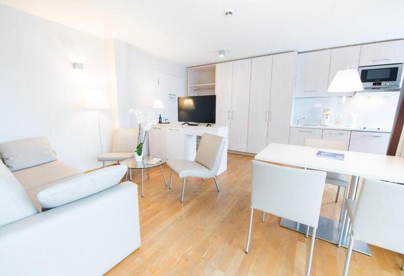 带1个卧室的公寓, Nymphe Strandhotel & Apartments