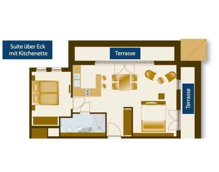 סוויטה צדדית נוף לים, Nymphe Strandhotel & Apartments