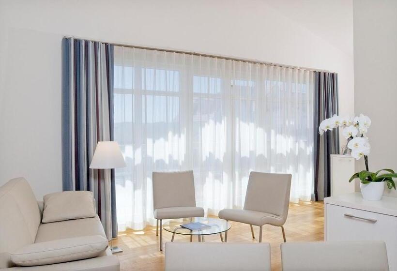 סוויטה צדדית נוף לים, Nymphe Strandhotel & Apartments