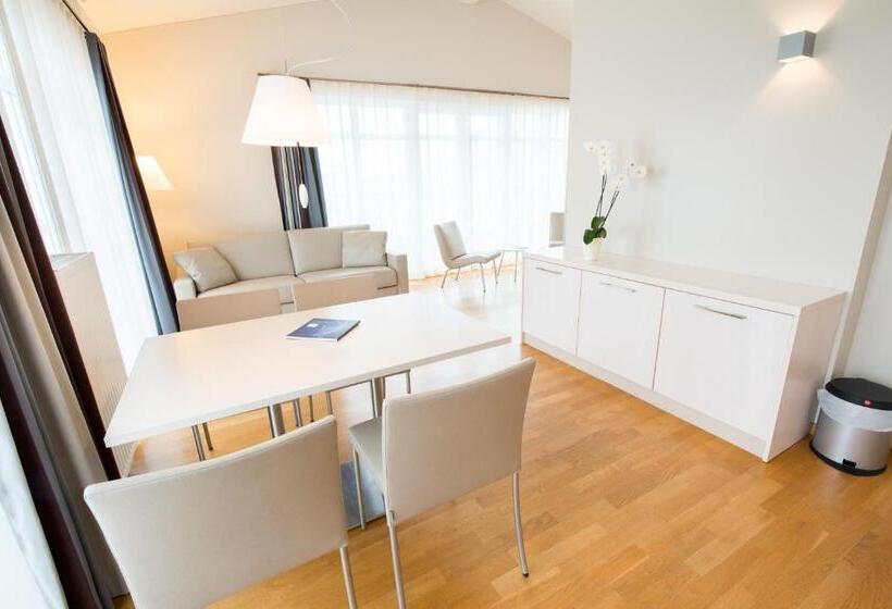 סוויטה צדדית נוף לים, Nymphe Strandhotel & Apartments