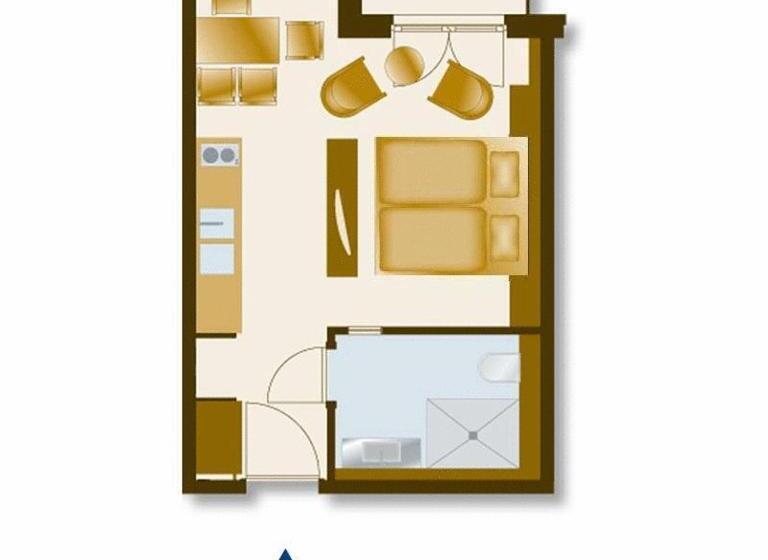 חדר קומפורט, Nymphe Strandhotel & Apartments