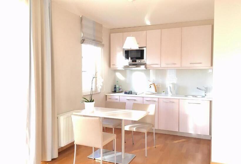 דירת חדר, Nymphe Strandhotel & Apartments