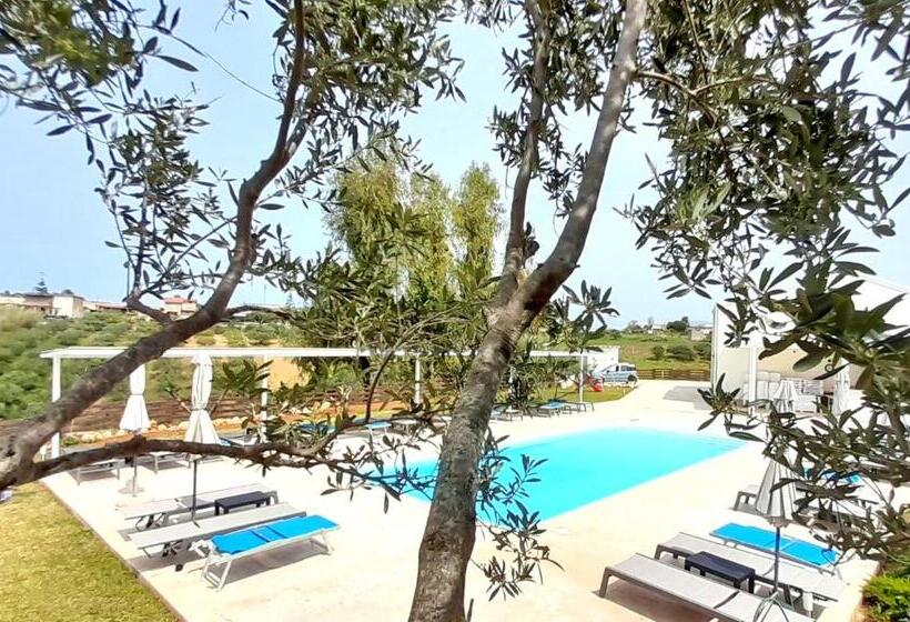 Четырехместный Номер Стандарт, Ci Vulia B&b Sicilia Sea, Pool, Bbq, Tv, Wi Fi