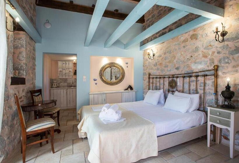 חדר סופריור עם נוף להרים, Ktima Karageorgou