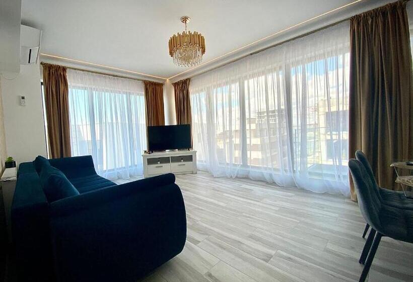 带1个卧室的豪华公寓, Bel Air Mamaia Nord  Apartament Delux