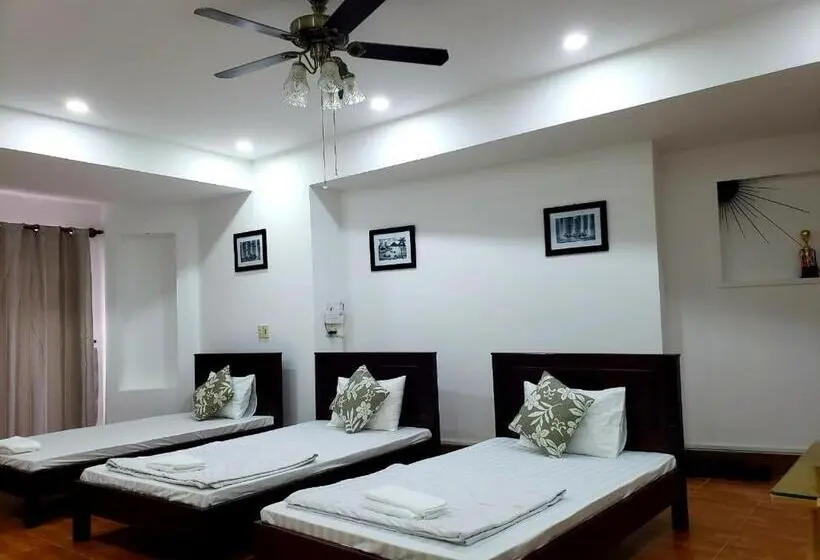 ویلای 1 خوابه با چشم‌انداز باغ, Golden Star Villa Hue