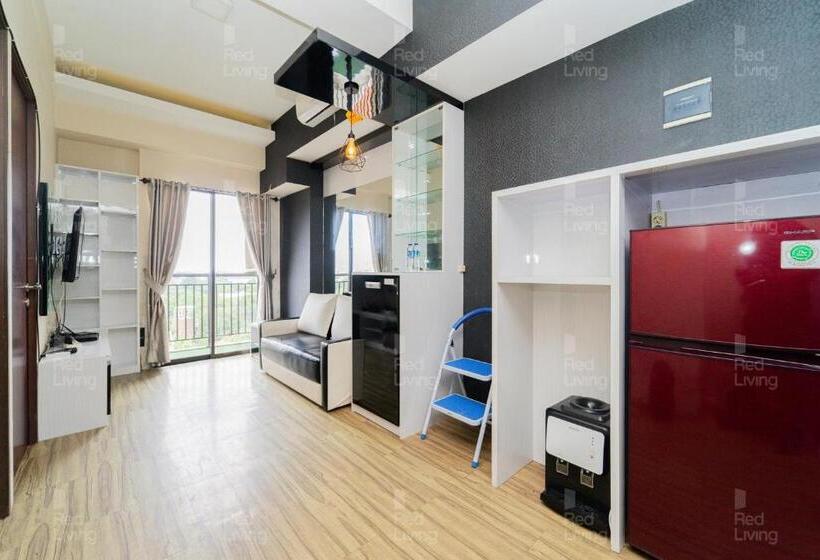 Familjerum, Redliving Apartemen Tamansari Panoramic   Santuy Agency Lobby P1 9