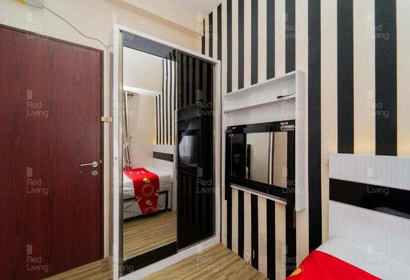 Семейный Номер, Redliving Apartemen Tamansari Panoramic   Santuy Agency Lobby P1 9