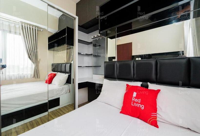 Семейный Номер, Redliving Apartemen Tamansari Panoramic   Santuy Agency Lobby P1 9