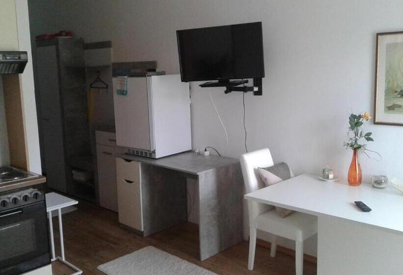 침실 1개 발코니 아파트, Ferienwohnung Apartement Hotel Klippitz Nordost