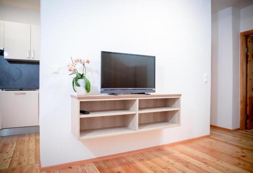 شقة غرفة نوم واحدة مزودة بشُرفة, Restaurant Thadeushof