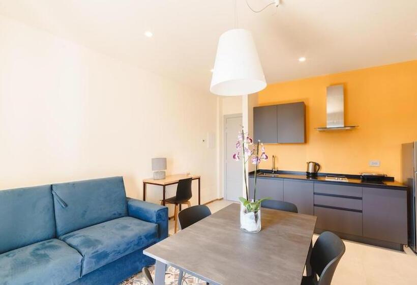 شقة غرفة واحدة مطلة على حمام السباحة, Vietti Apartments