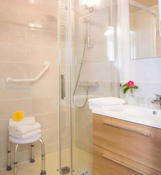 Standard-huone, Hostellerie De La Roseraie