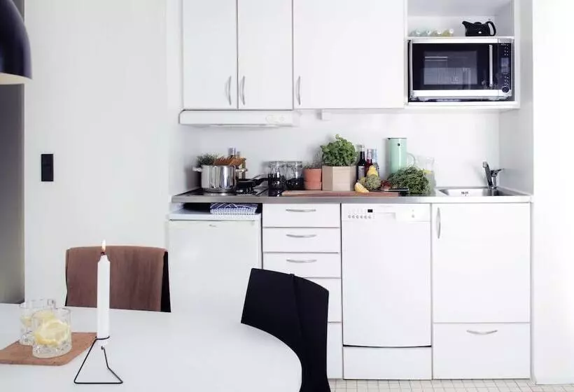 インサイド２ベッドルームアパートメント, Kolding Hotel Apartments