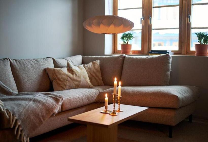 شقة ديلوكس غرفة نوم واحدة, Lofsdalens Fjällhotell & Hotellbyns Lägenheter