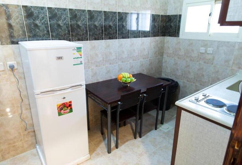 شقة غرفتين, الليل لك للشقق الفندقيه