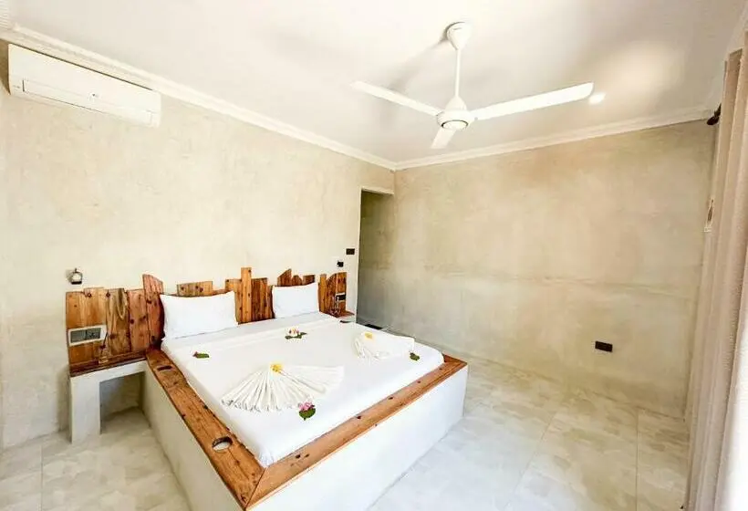 اتاق استاندارد با چشم‌انداز باغ, Jambo Beach Hotel Paje