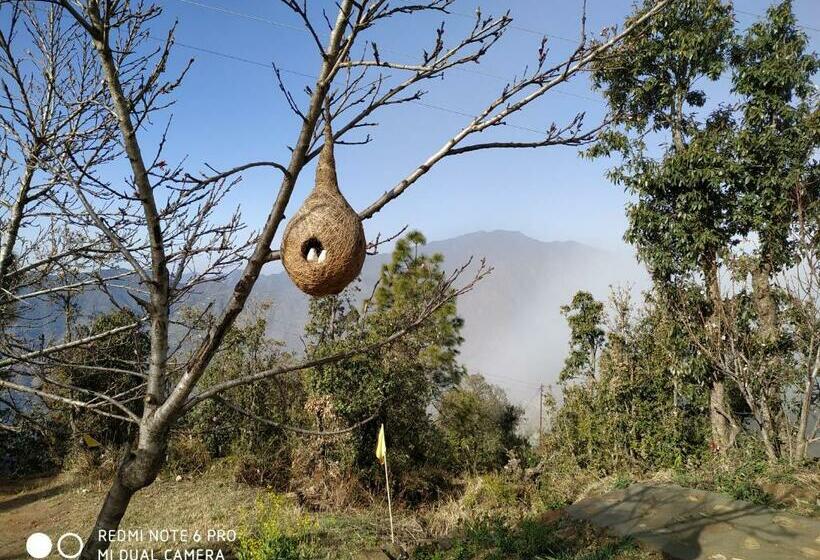 キングサイズベッドのスタンダードルーム, In Apple Estate Kanatal Himalayan View Resort With Courteous Staff