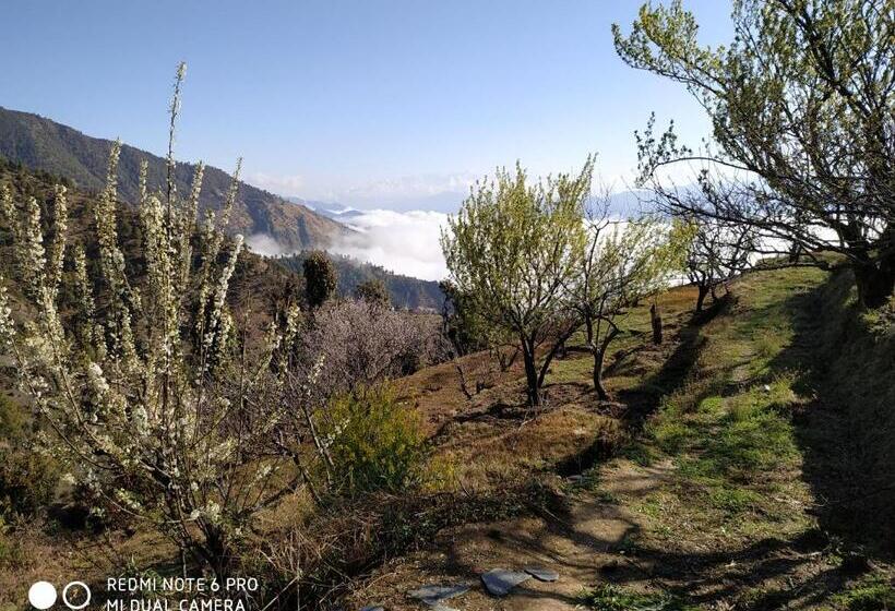 キングサイズベッドのスタンダードルーム, In Apple Estate Kanatal Himalayan View Resort With Courteous Staff