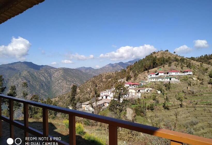 带大床的标准间, In Apple Estate Kanatal   Himalayan View Resort With Courteous Staff