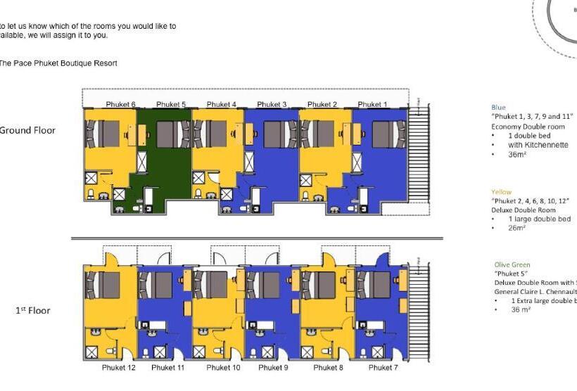 اتاق استاندارد, The Pavillon By The Pace Phuket Boutique Resort