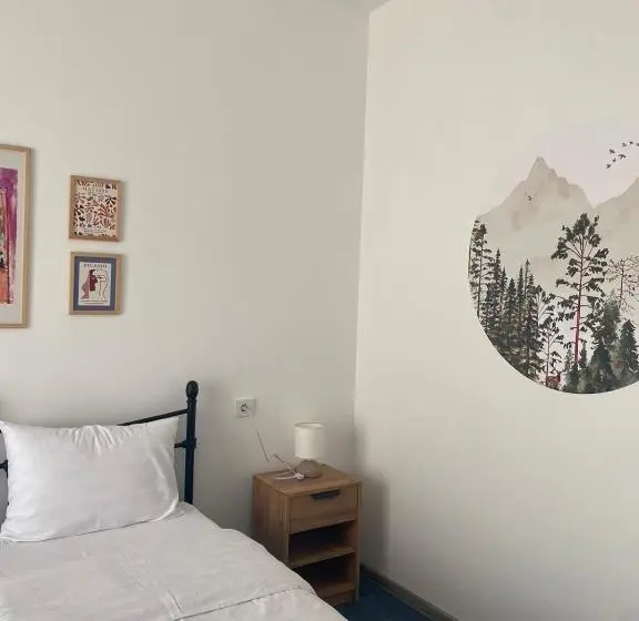 Standard-huone Jaettu Kylpyhuone, Mood Hotel Kazbegi