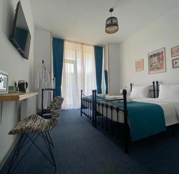 Standard-huone Jaettu Kylpyhuone, Mood Hotel Kazbegi