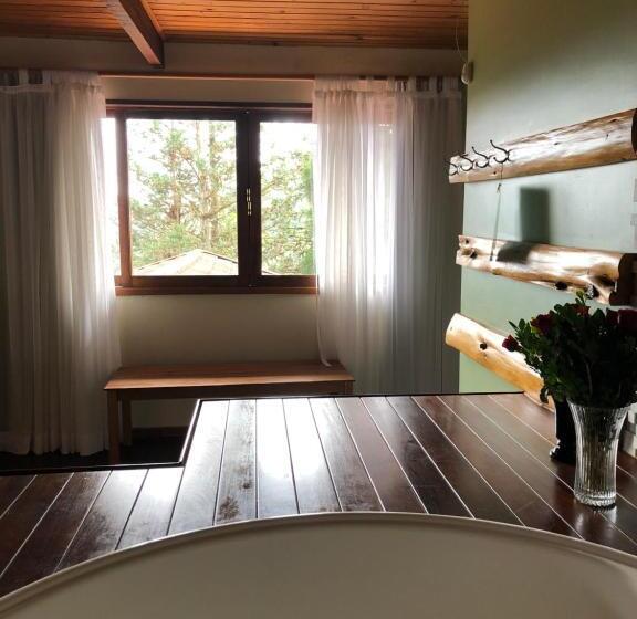 带大床的标准间, Pousada Refúgio Dos Falcões