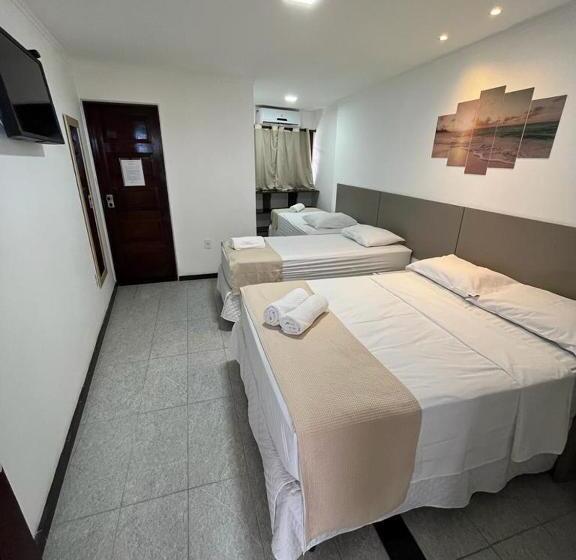 4인용 스탠다드 룸, Pousada La Riviera Pé Na Areia E Passeios Em Maragogi