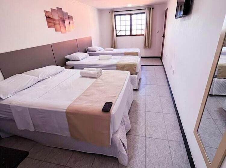 4인용 스탠다드 룸, Pousada La Riviera Pé Na Areia E Passeios Em Maragogi