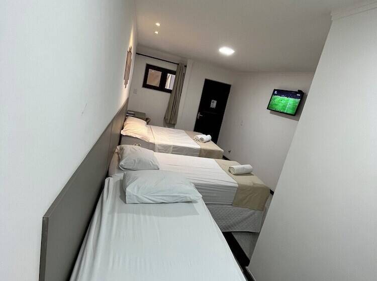 4인용 스탠다드 룸, Pousada La Riviera Pé Na Areia E Passeios Em Maragogi