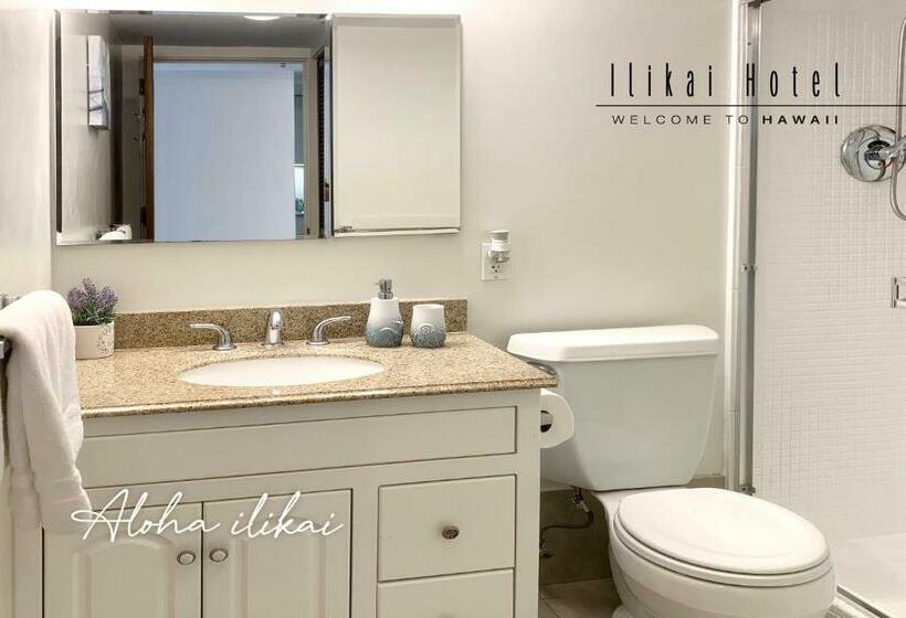 استودیو استاندارد با بالکن, New Aloha Ilikai 1free Parking