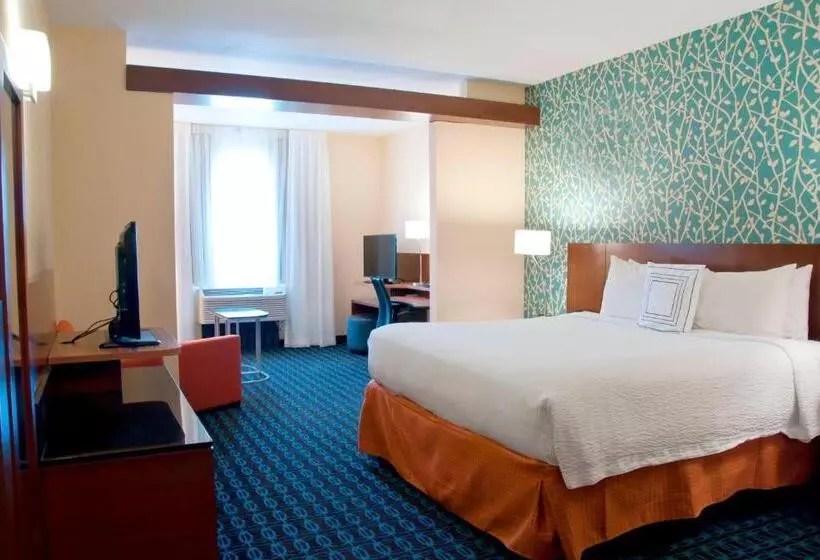 Standard-huone King-vuode, Fairfield Inn & Suites By Marriott Des Moines Urbandale