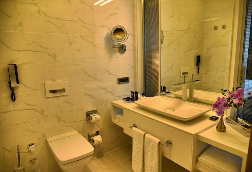 اتاق لوکس با چشمانداز دریا, Wyndham Grand Istanbul Levent Hotel & Conference Center