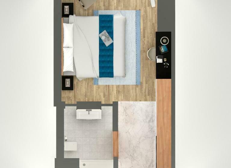 اتاق اجرایی با تخت بزرگ, Wyndham Grand Istanbul Levent Hotel & Conference Center