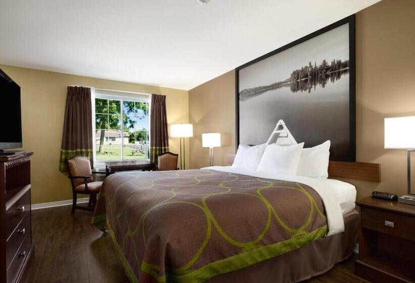 غرفة قياسية سرير كينج, Super 8 By Wyndham Brockville