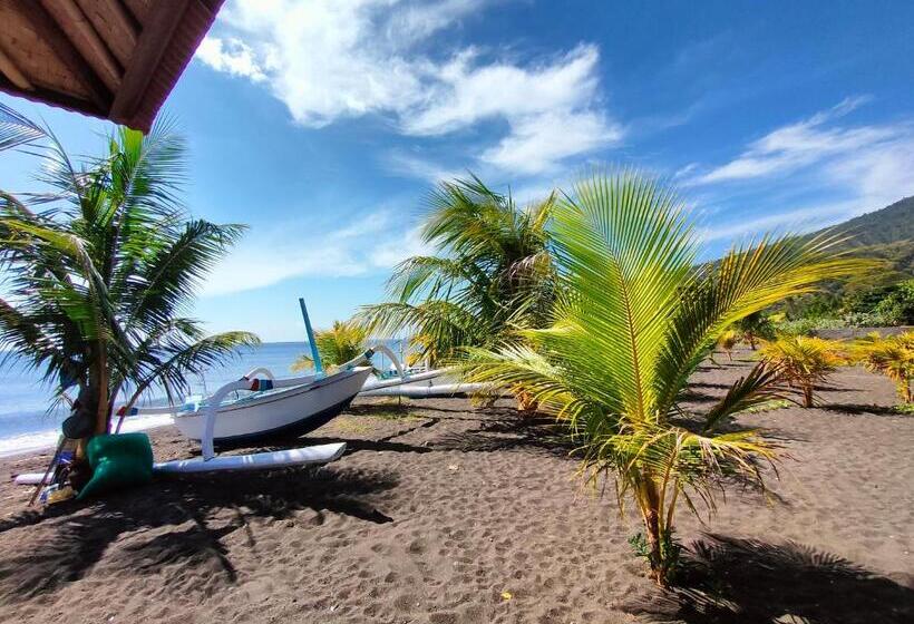 חדר דלוקס צדדי נוף לים, Yogi Beach Cabin