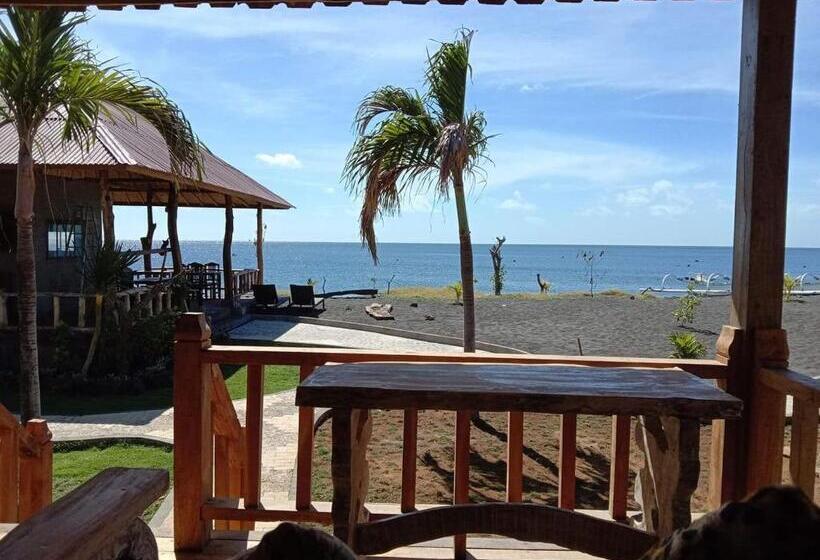 חדר דלוקס צדדי נוף לים, Yogi Beach Cabin